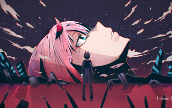 595 Zero Two Darling In The Franxx Hd Wallpapers Background Images Wallpaper Abyss