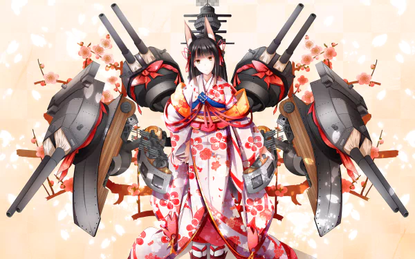 Nagato (Azur Lane) Anime Azur Lane HD Desktop Wallpaper | Background Image