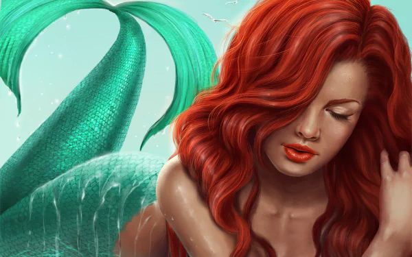  Beautiful Mermaid by Inna Vjuzhanina