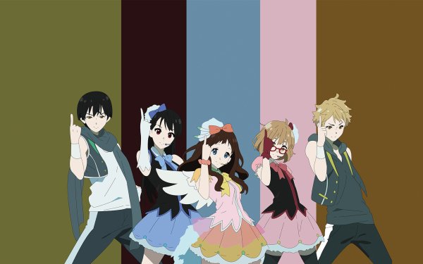 Anime Beyond the Boundary Mirai Kuriyama Akihito Kanbara Mitsuki Nase Hiroomi Nase Ai Shindou HD Wallpaper | Background Image