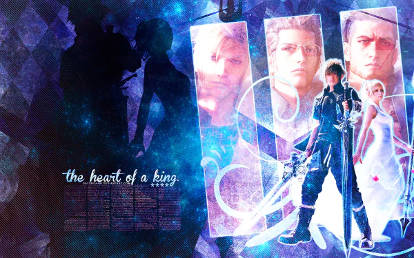 Ignis Scientia Gladiolus Amicitia Prompto Argentum Lunafreya Nox Fleuret Noctis Lucis Caelum video game Final Fantasy XV HD Desktop Wallpaper | Background Image