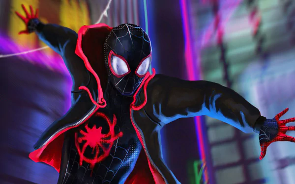 movie Spider-Man: Into The Spider-Verse HD Desktop Wallpaper | Background Image