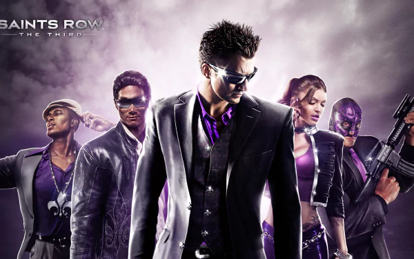 Killbane (Saints Row) Shaundi (Saints Row) Pierce Washington Johnny Gat video game Saints Row: The Third HD Desktop Wallpaper | Background Image