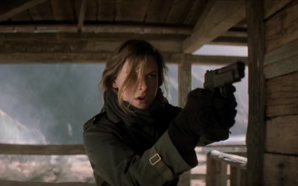 Rebecca Ferguson Ilsa Faust movie Mission: Impossible - Fallout HD Desktop Wallpaper | Background Image