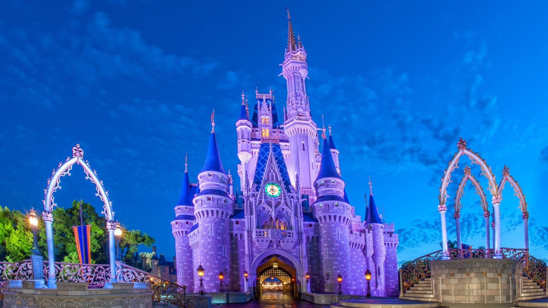4K Cinderella Castle Wallpapers | Background Images