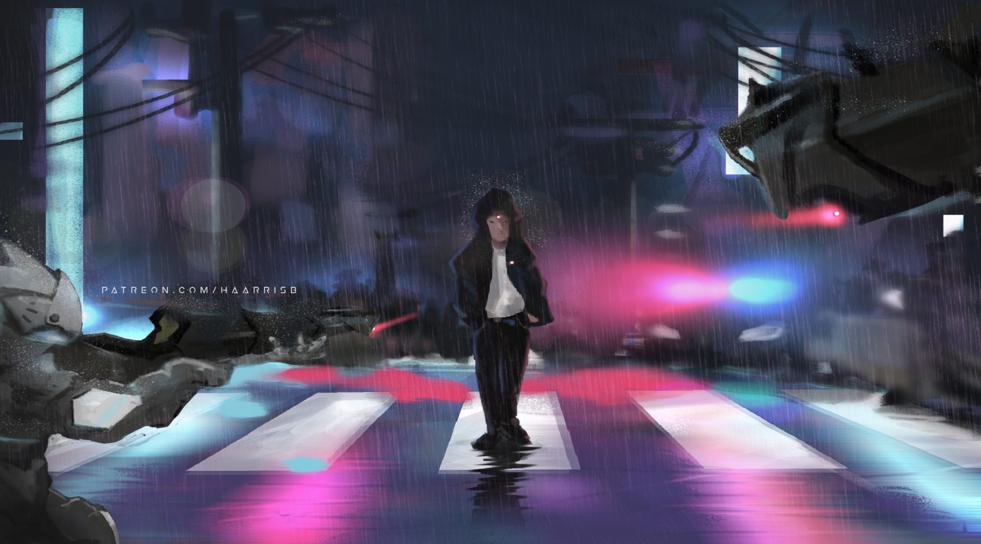 City Nightmare by haarrisb