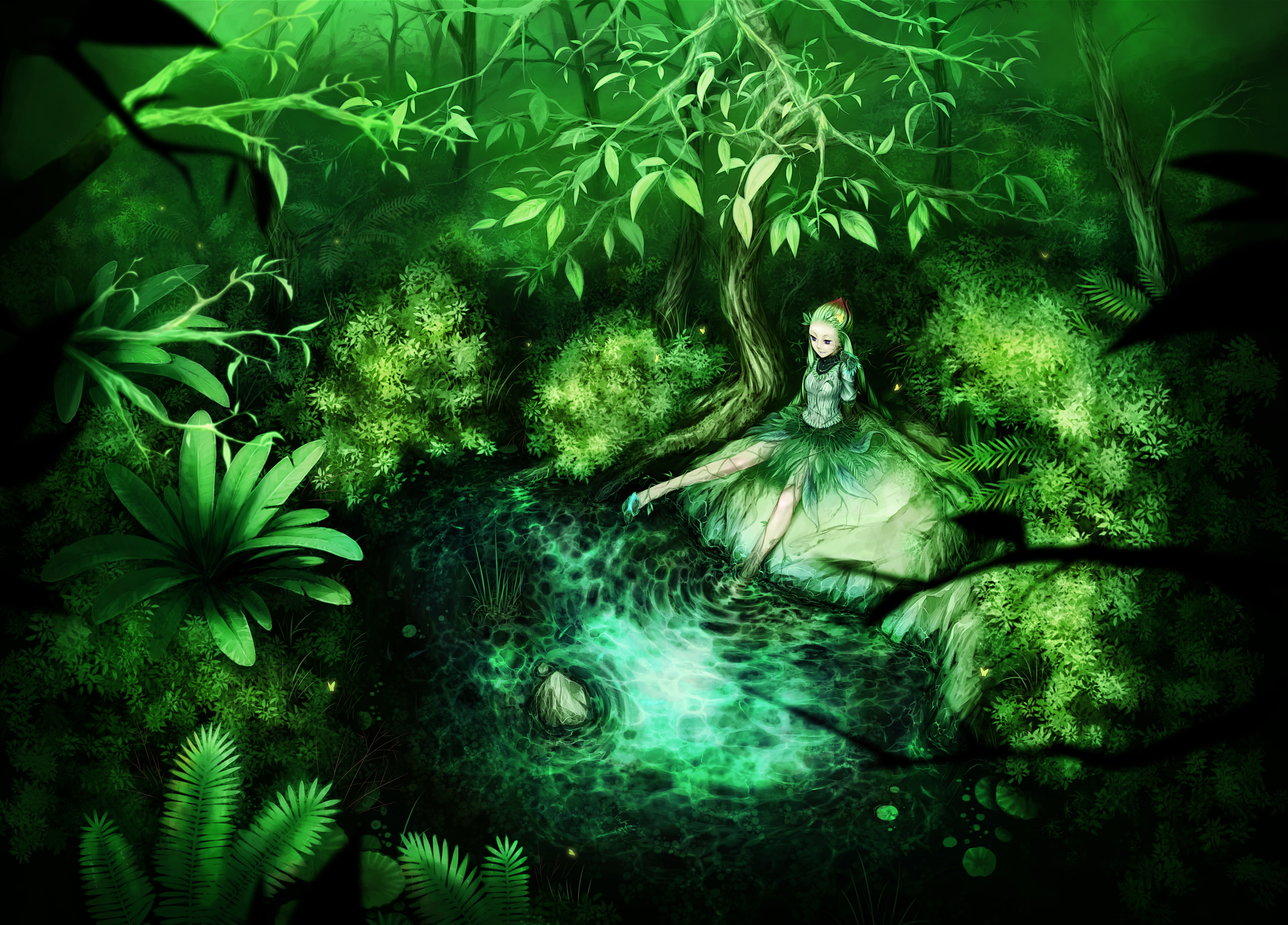 Fantasy Druid HD Wallpaper | Background Image