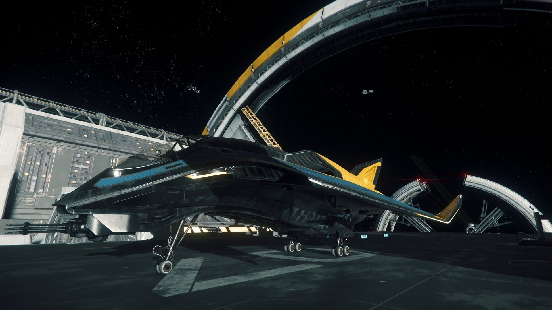 Download Space Port Olisar (Star Citizen) Avenger (Star Citizen) Video Game Star Citizen 4k Ultra HD Wallpaper by DesoShow