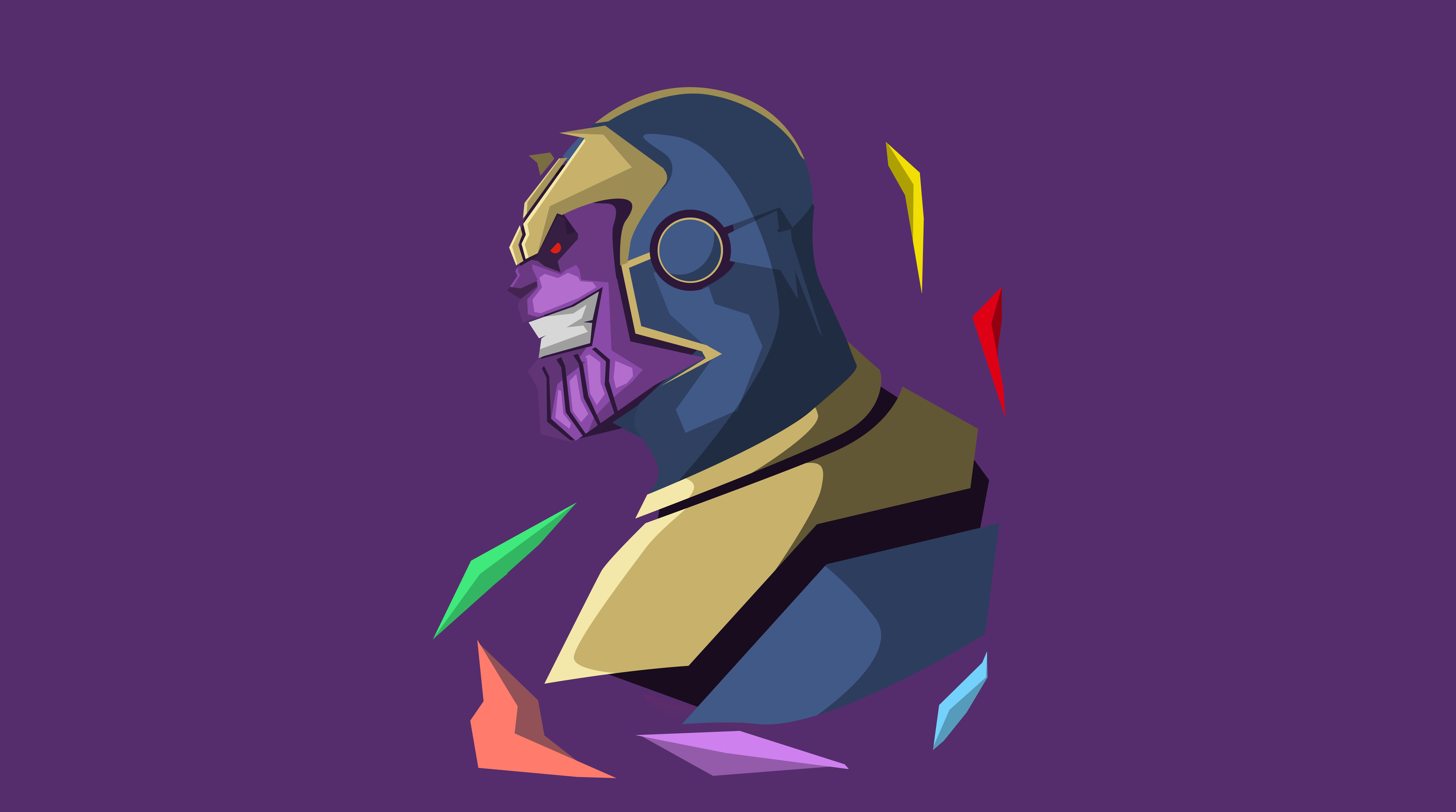 Thanos 4k Ultra HD Wallpaper by BossLogic