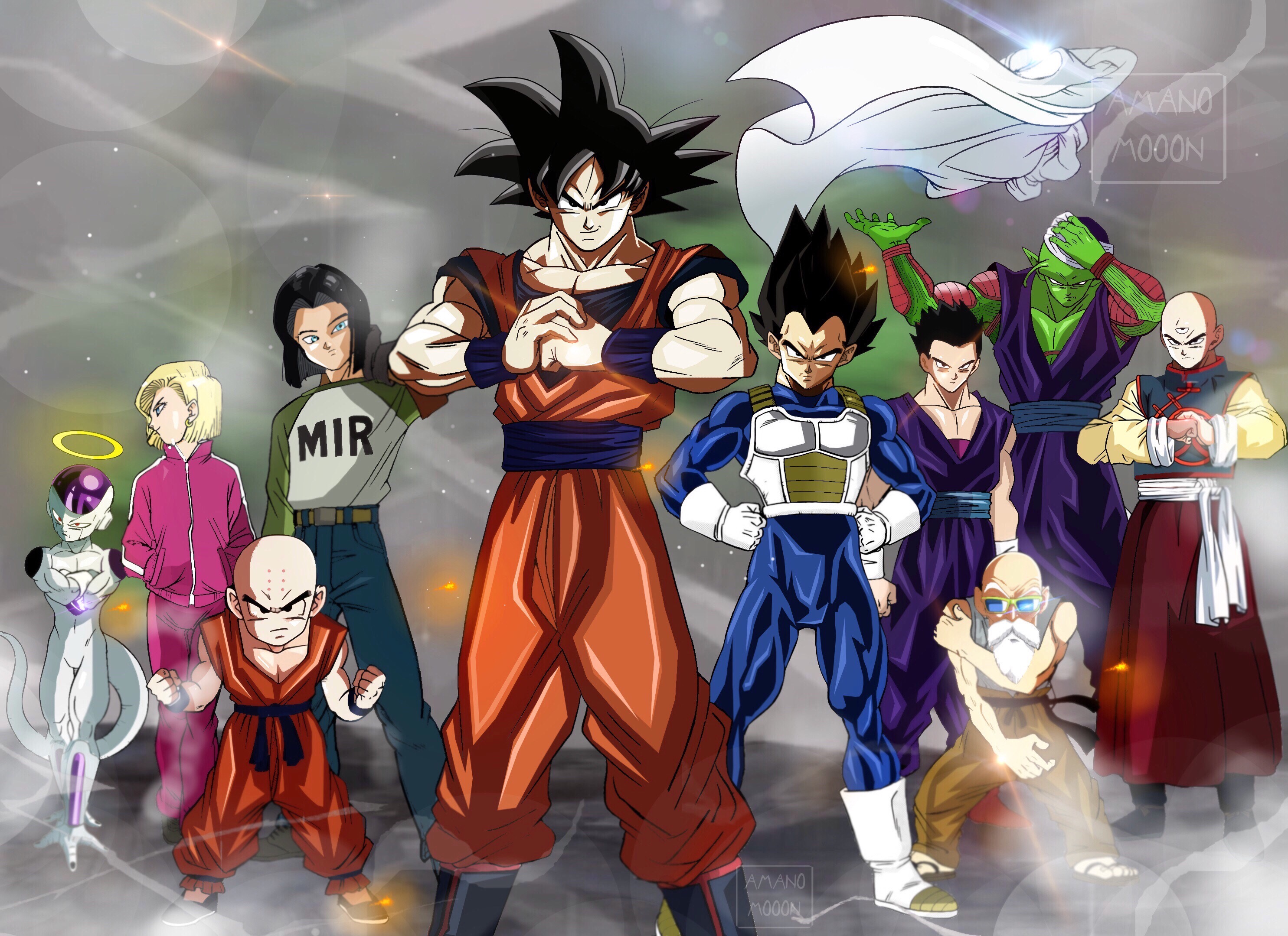 Androide 17  Dragon ball art goku, Anime dragon ball, Anime