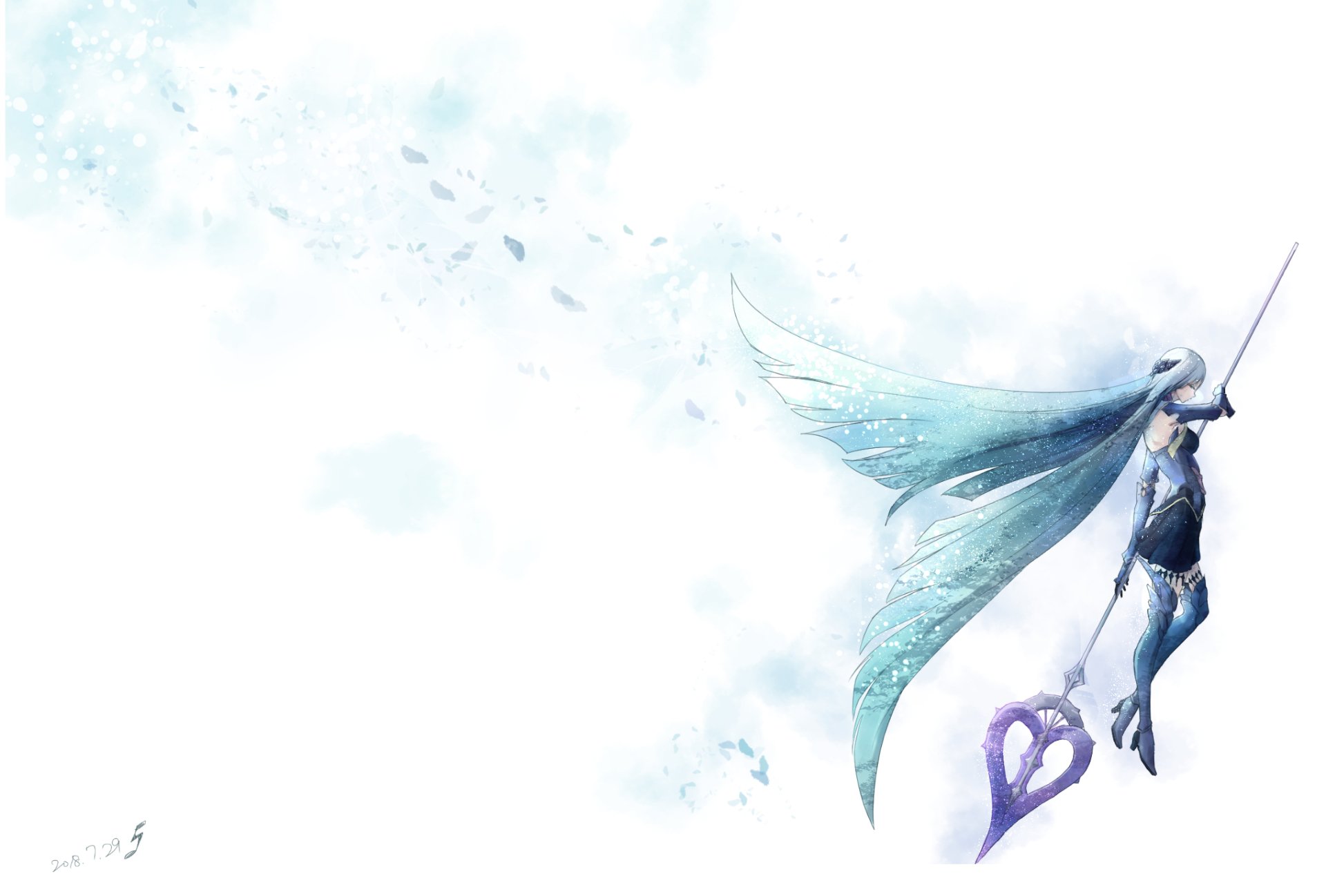 Download Lancer (Fate/Prototype: Fragments) Anime Fate/Grand Order HD Wallpaper by 栗原和明