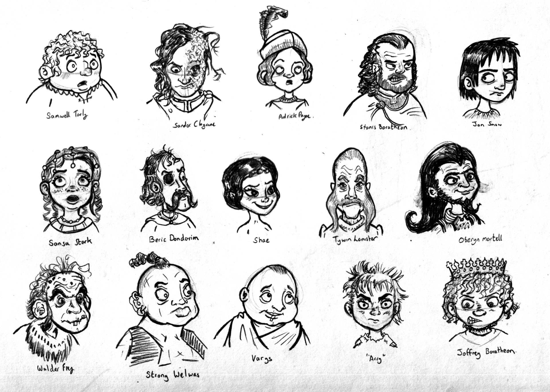 Download Joffrey Baratheon Lord Varys Walder Frey Oberyn Martell Tywin Lannister Shae (Game Of Thrones) Beric Dondarrion Sansa Stark Jon Snow Stannis Baratheon Podrick Payne Sandor Clegane Samwell Tarly Fantasy A Song Of Ice And Fire HD Wallpaper by Daniel McCloskey