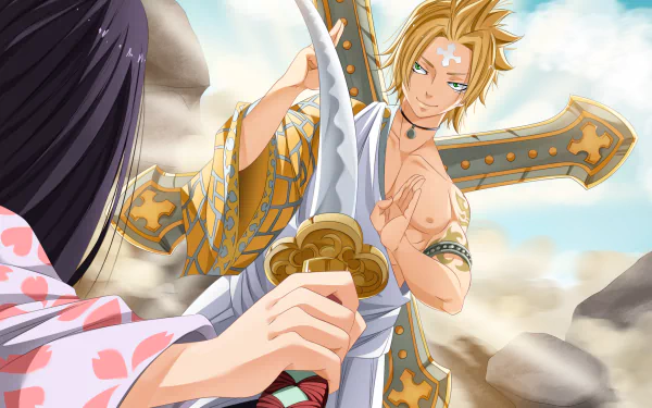 Kagura Mikazuchi Larcade Dragneel Anime Fairy Tail HD Desktop Wallpaper | Background Image