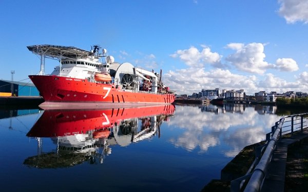 Vehicles Offshore Support Vessel Seven Navica Ship Reflection HD Wallpaper | Background Image