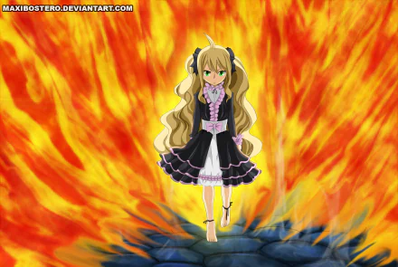 Mavis Vermilion Anime Fairy Tail HD Desktop Wallpaper | Background Image