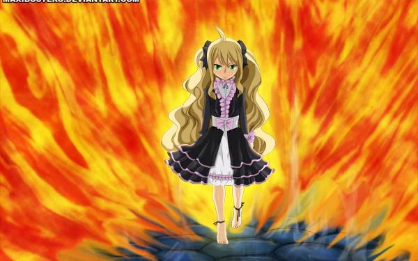 Mavis Vermilion Anime Fairy Tail HD Desktop Wallpaper | Background Image