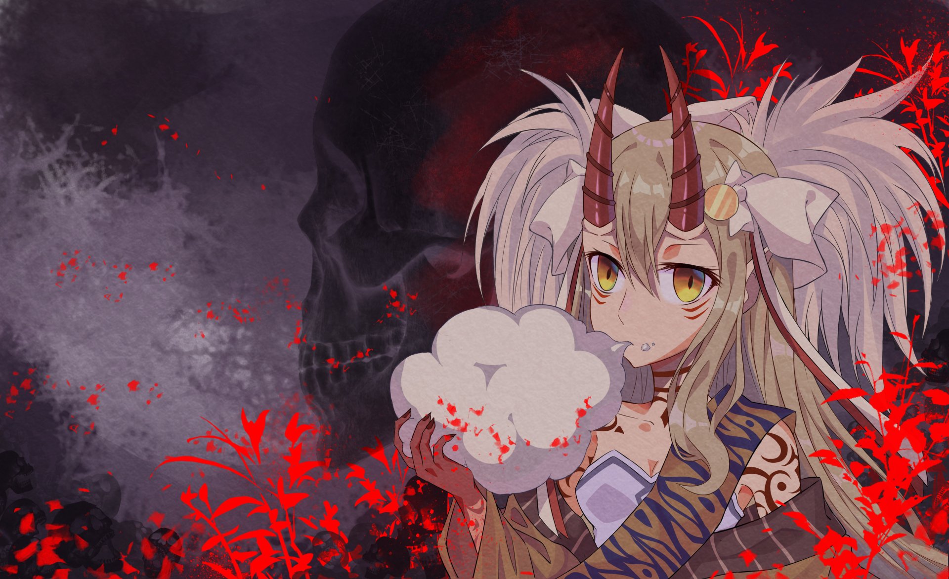 Download Ibaraki Douji Anime Fate/Grand Order HD Wallpaper by 333
