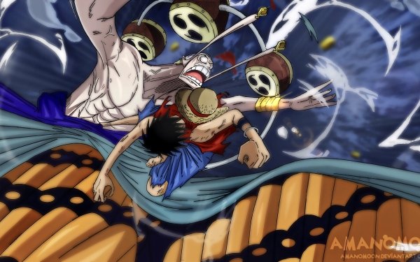 Anime One Piece Enel Monkey D. Luffy HD Wallpaper | Background Image