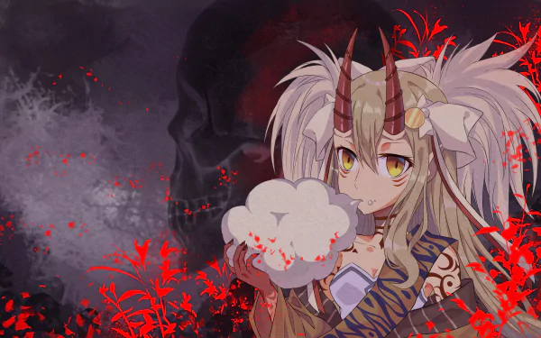 Ibaraki Douji Anime Fate/Grand Order HD Desktop Wallpaper | Background Image