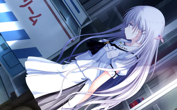 Naruse Shiroha Anime Summer Pockets HD Desktop Wallpaper | Background Image