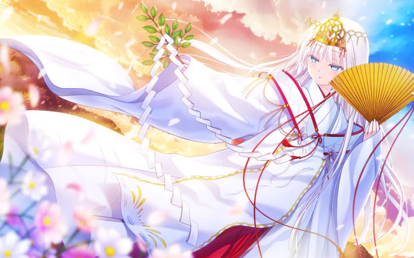 Naruse Shiroha Anime Summer Pockets HD Desktop Wallpaper | Background Image