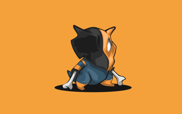 Anime Pokémon Cubone Deathstroke HD Wallpaper | Background Image