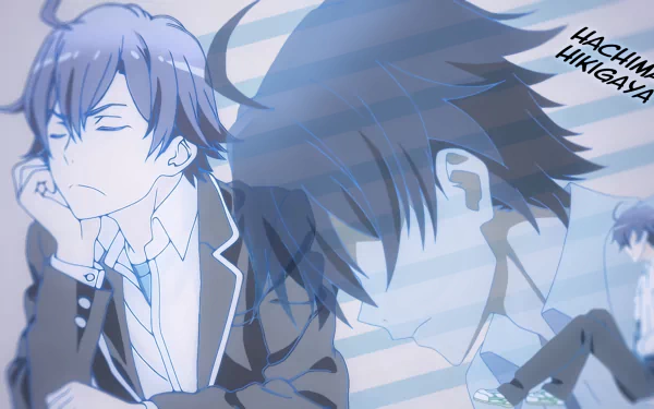 Hachiman Hikigaya Anime My Teen Romantic Comedy SNAFU HD Desktop Wallpaper | Background Image
