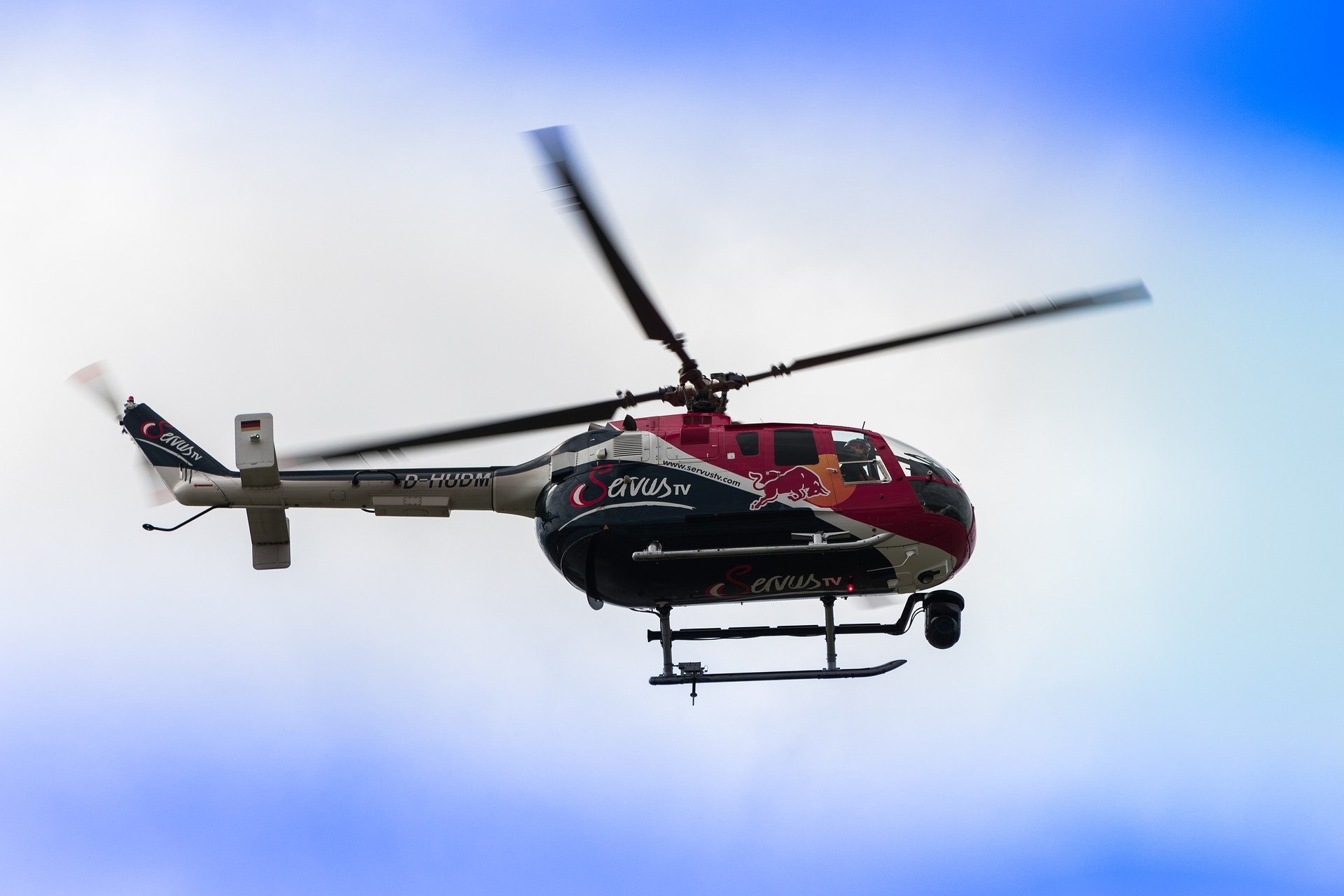 Download Helicopter Vehicle MBB Bo 105 HD Wallpaper by Anton Lovász