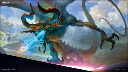 man made Magic: The Gathering Nicol Bolas HD Desktop Wallpaper | Background Image