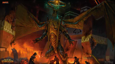 dragon Gideon Jura Jace (Magic: The Gathering) Liliana Vess Gatewatch (Magic: The Gathering) Nicol Bolas Hour of Devastation (Magic: The Gathering) Magic: The Gathering HD Desktop Wallpaper | Background Image