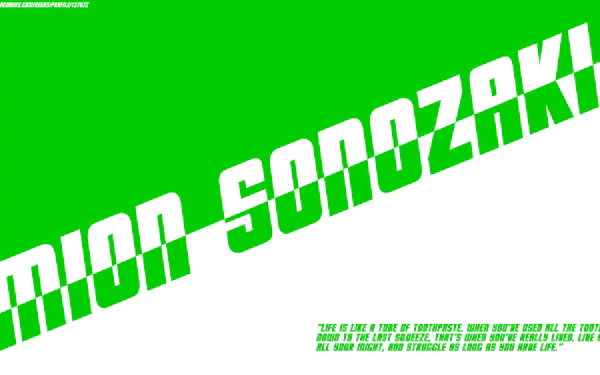 Sonozaki Mion quote text Anime Higurashi When They Cry HD Desktop Wallpaper | Background Image