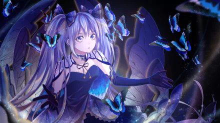 Hatsune Miku Anime Vocaloid HD Desktop Wallpaper | Background Image