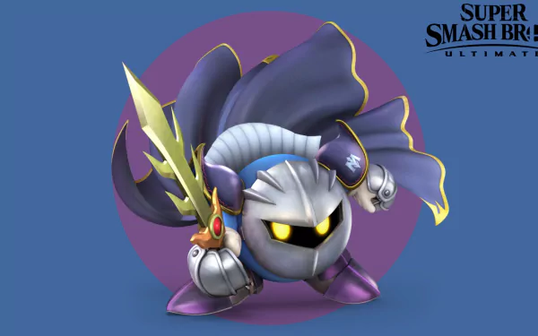 Meta Knight video game Super Smash Bros. Ultimate HD Desktop Wallpaper | Background Image