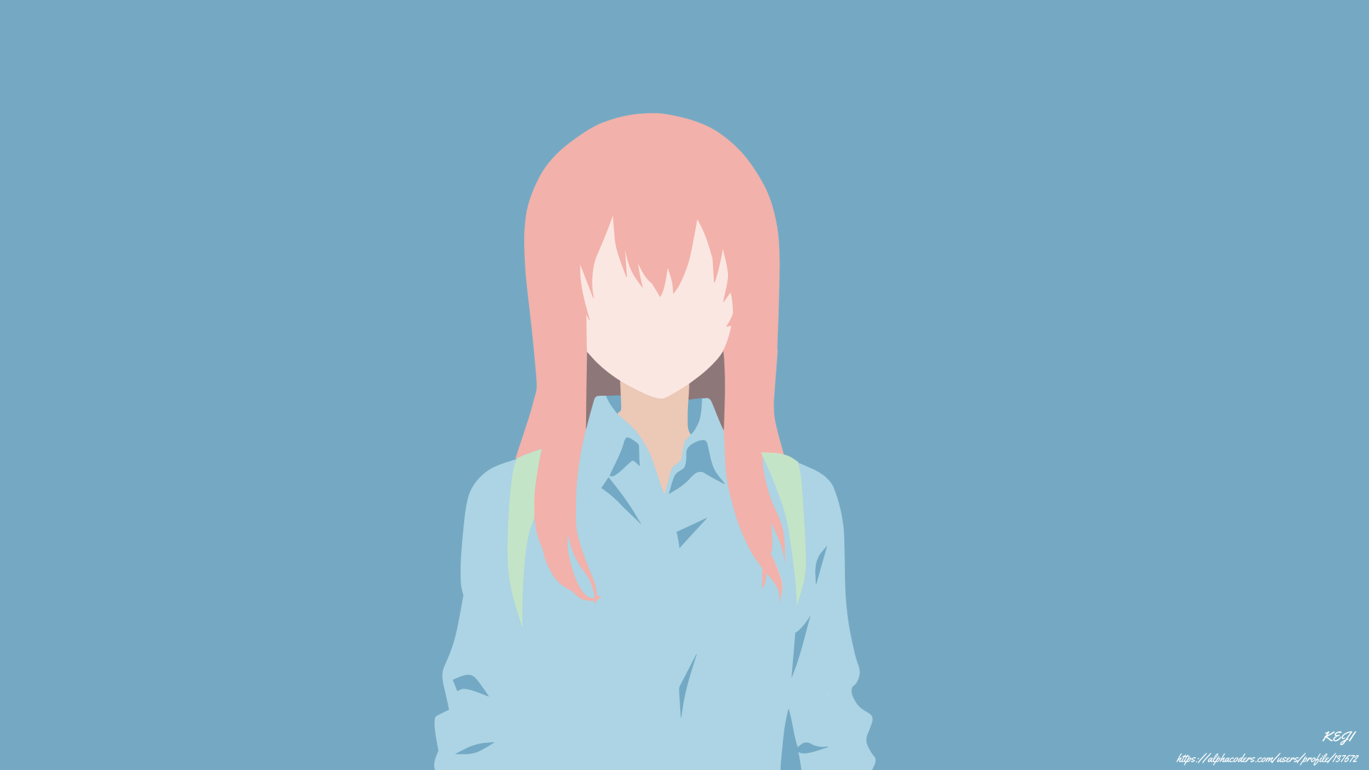 Download Shouko Nishimiya Minimalist Brown Hair Anime A Silent Voice Minimalist Anime 8k Ultra HD Wallpaper by KEJI