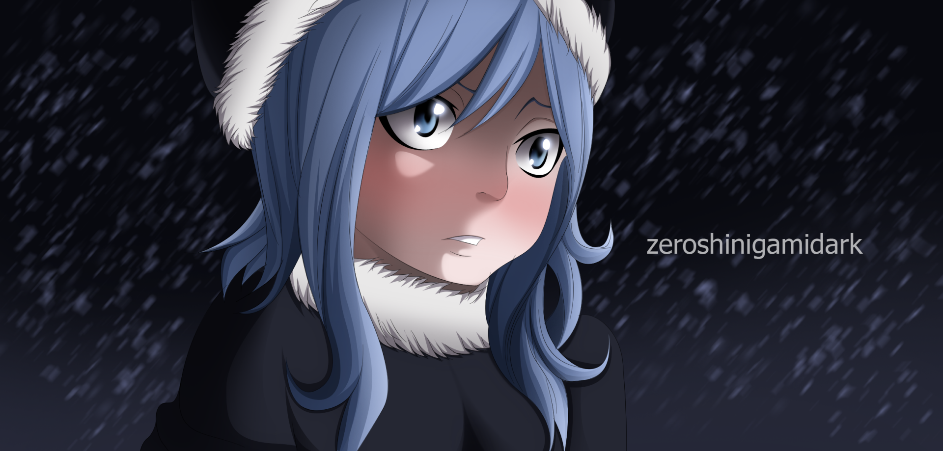 Download Juvia Lockser Anime Fairy Tail HD Wallpaper by Zeroshini