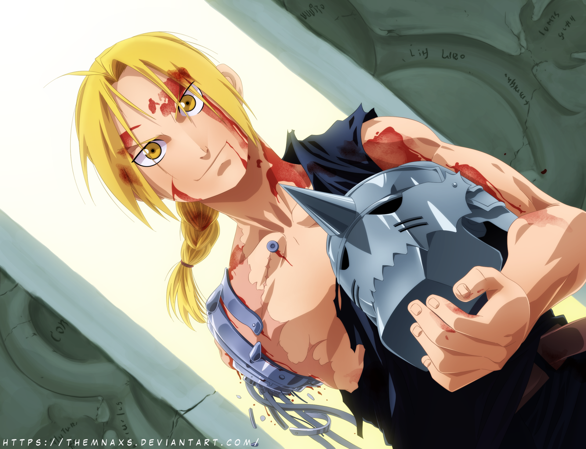 Download Edward Elric Anime Fullmetal Alchemist HD Wallpaper by themnaxs