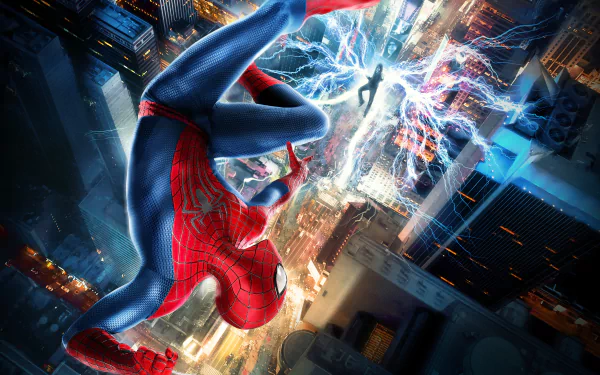 Electro (Marvel Comics) spider man movie The Amazing Spider-Man 2 HD Desktop Wallpaper | Background Image
