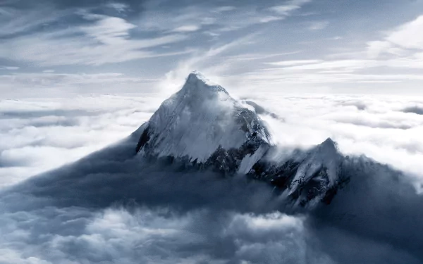 sky cloud mountain nature Mount Everest HD Desktop Wallpaper | Background Image