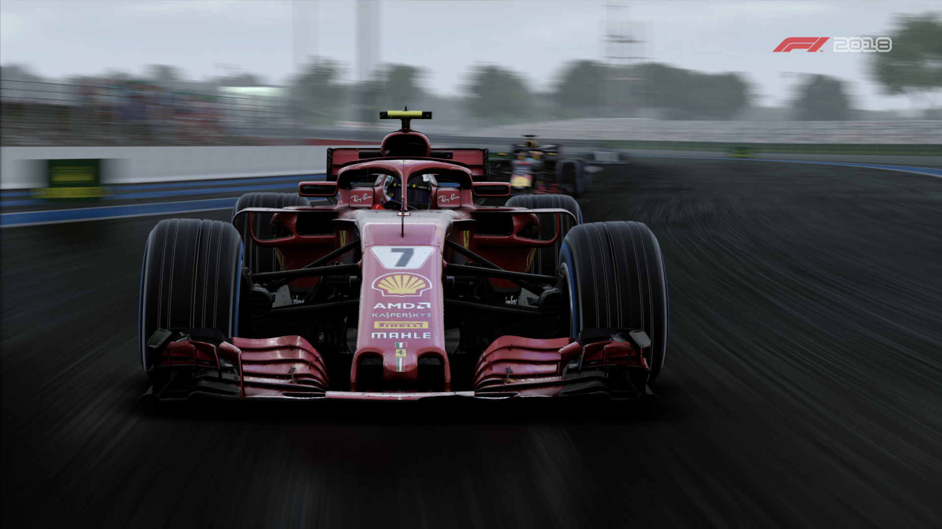 Download Ferrari SF71H Ferrari Vehicle F1 Video Game F1 2018 HD Wallpaper by FLX-II