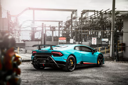  Lamborghini Huracan Performante Rear