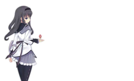 Homura Akemi Anime Puella Magi Madoka Magica HD Desktop Wallpaper | Background Image