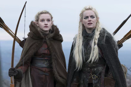 Julia Garner Emma Stone TV Show Maniac (2018) HD Desktop Wallpaper | Background Image