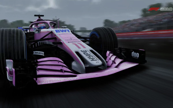 Force India VJM11 Force India vehicle F1 video game F1 2018 HD Desktop Wallpaper | Background Image