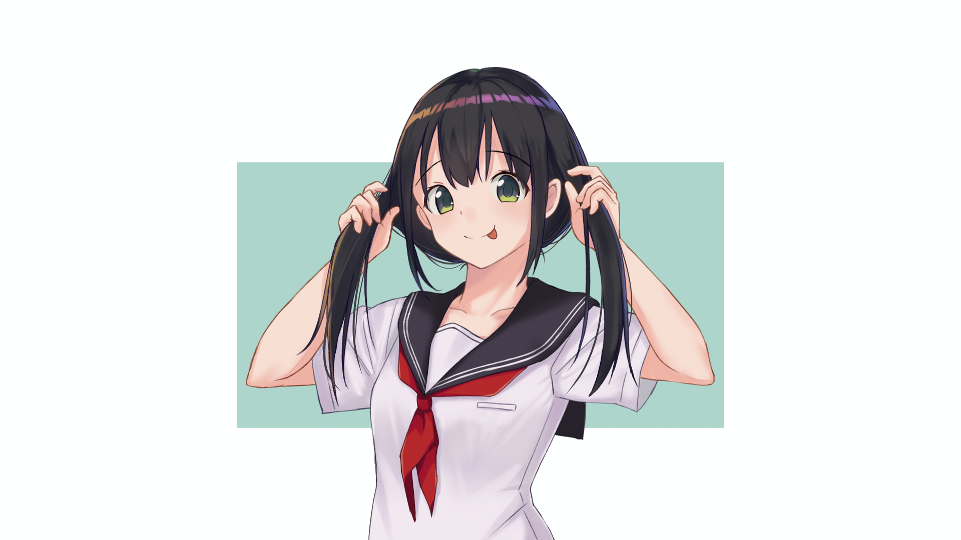 Serene Sailor: HD Original Anime Wallpaper by IK @_itakana