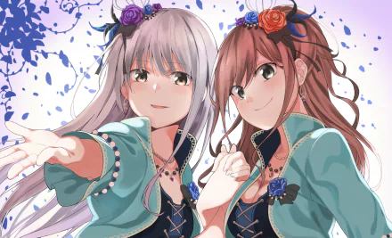 Yukina Minato Lisa Imai Anime BanG Dream! Girls Band Party! HD Desktop Wallpaper | Background Image