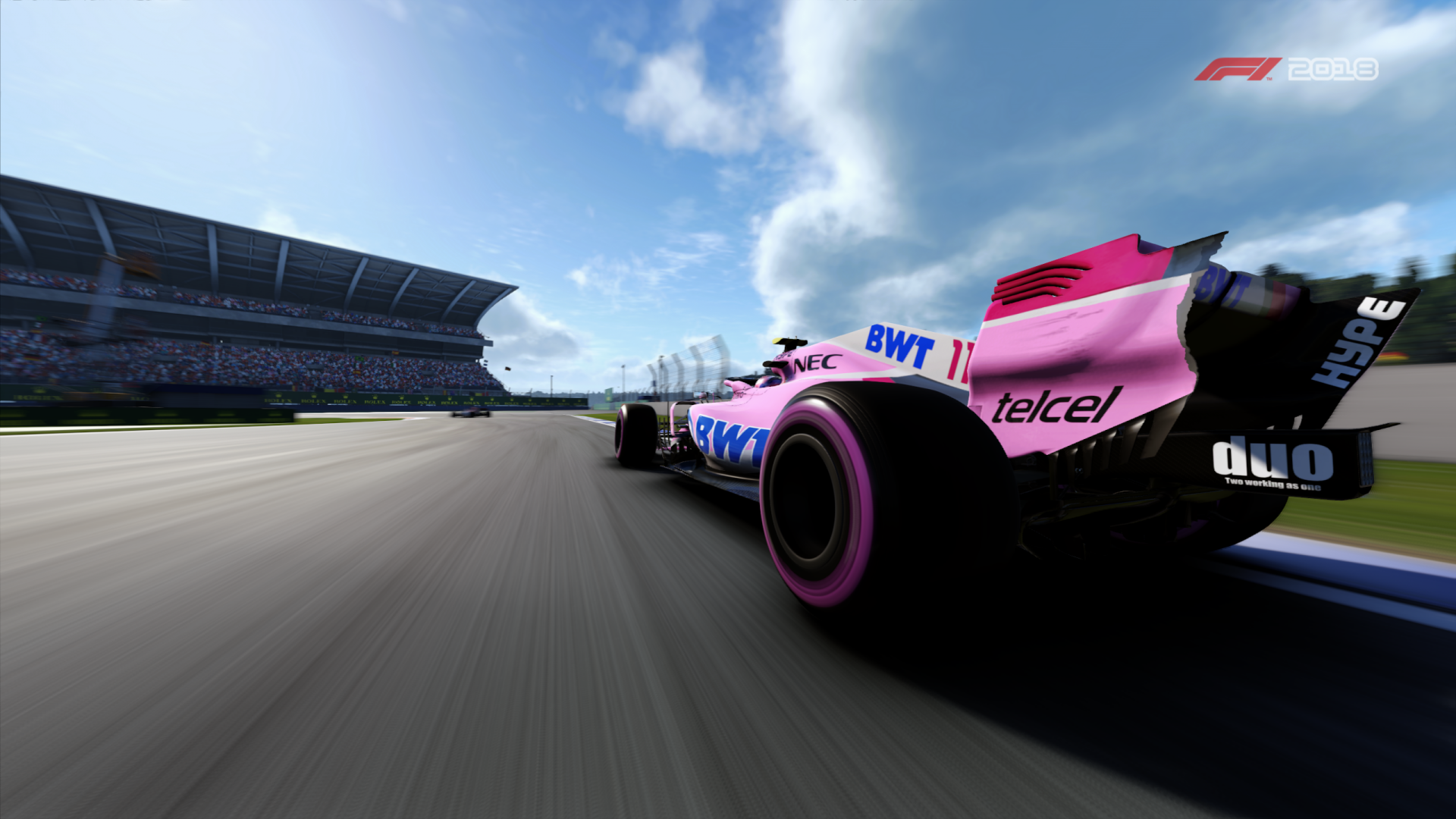 Download Force India VJM11 Force India F1 Vehicle Video Game F1 2018 HD Wallpaper by FLX-II