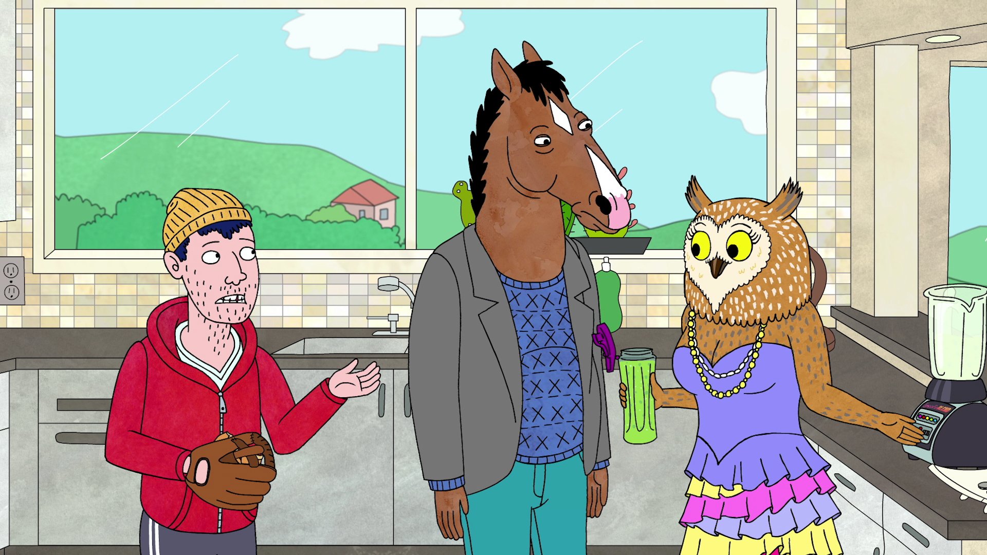 Download Wanda Pierce Todd Chavez TV Show BoJack Horseman HD Wallpaper