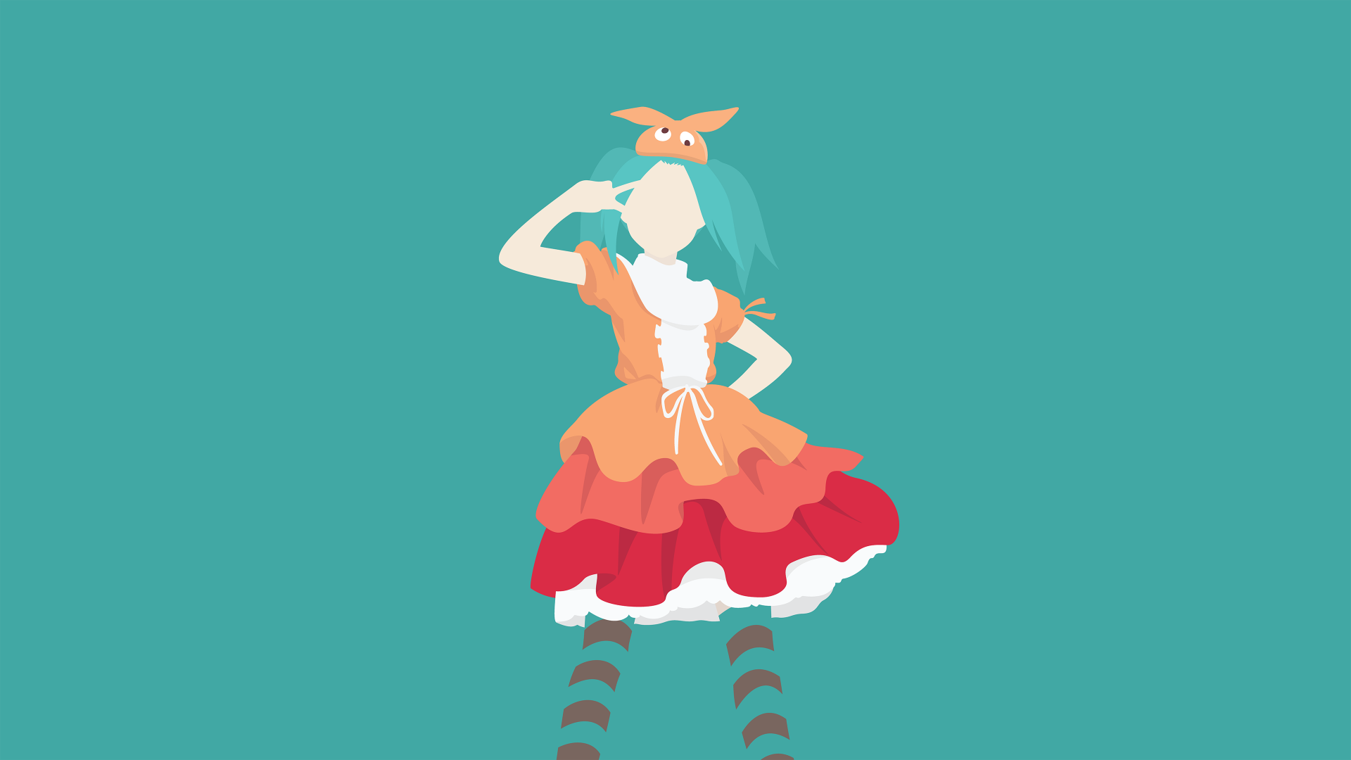 Download Yotsugi Ononoki Anime Monogatari (Series) 4k Ultra HD Wallpaper by Luridu