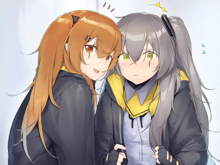 UMP9 (Girls Frontline) UMP45 (Girls Frontline) video game Girls Frontline HD Desktop Wallpaper | Background Image