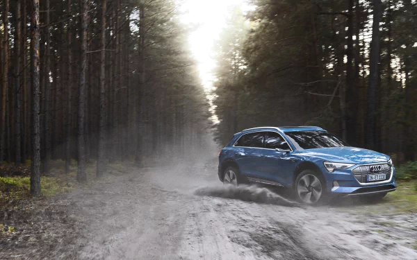 electric car car Audi vehicle Audi E-tron Quattro HD Desktop Wallpaper | Background Image